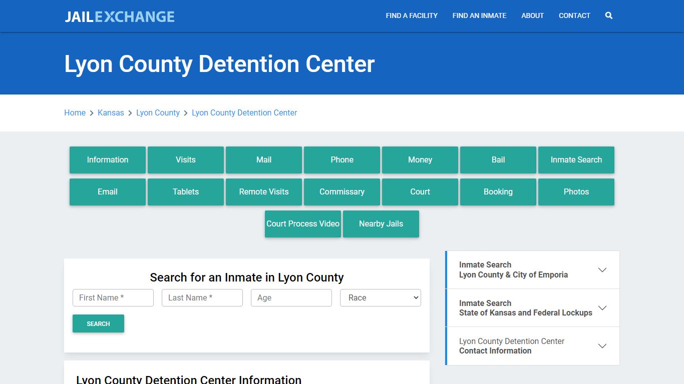 Lyon County Detention Center - Jail Exchange